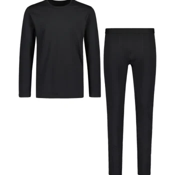 Force New Attitude Miesten Alusvaatteet-Miesten Kerrasto Derron Puuvilla Musta