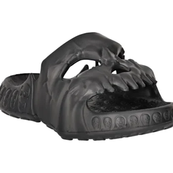 Miesten Kengät-Miesten Rantasandaalit Skull Musta