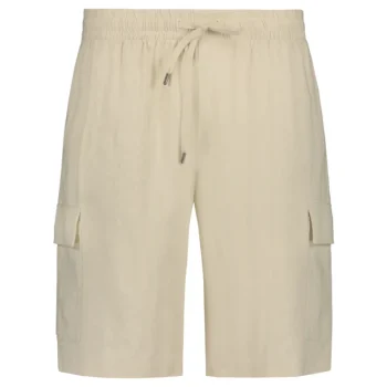 Catmandoo Miesten Housut-Miesten Reisitaskushortsit Pellavasekoitetta CMD Rockford