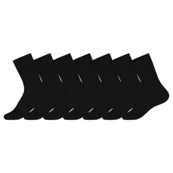 Force New Attitude Miesten Sukat-Miesten Sukat 7 Pr/pkt, Väriraita Sisäpuolella Musta