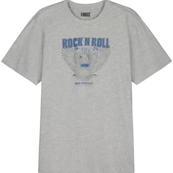 Force New Attitude Miesten Paidat-Miesten T-paita Pete Vaaleanharmaa