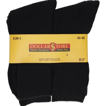 Dollarstore Miesten Sukat-Miesten Tennissukat 8 Pr/pkt