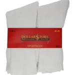 Dollarstore Miesten Sukat-Miesten Tennissukat 8 Pr/pkt
