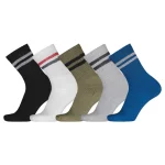 Future Tt Sport Miesten Sukat-Miesten Tennissukat 5 Pr/pkt Monivu00e4rinen