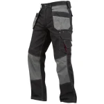 Lee Cooper Työvaatteet-Miesten Työhousut Workwear Holster Pocket Cargo Musta