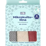 Iisi Siivousvälineet^Mikrokuituliina 3 Kpl