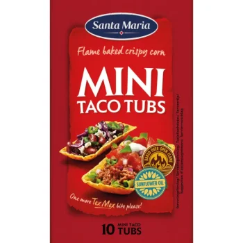 Santa Maria Tortillat Ja Tacokuoret^Mini Taco Tubs 86 G
