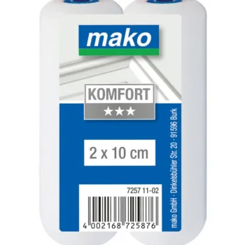 Mako Maalaustarvikkeet-Minisylinteri 10 Cm 2 Kpl Superfine