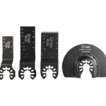 Tamo Professional Sähkötyökalujen Tarvikkeet-Monitoimikoneen Teräsarja 4-osainen Upotus