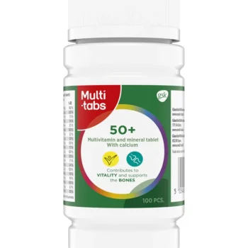 Multi Tabs Terveysravinteet Ja -valmisteet^Monivitamiini Multi-tabs 100 Kpl 50+