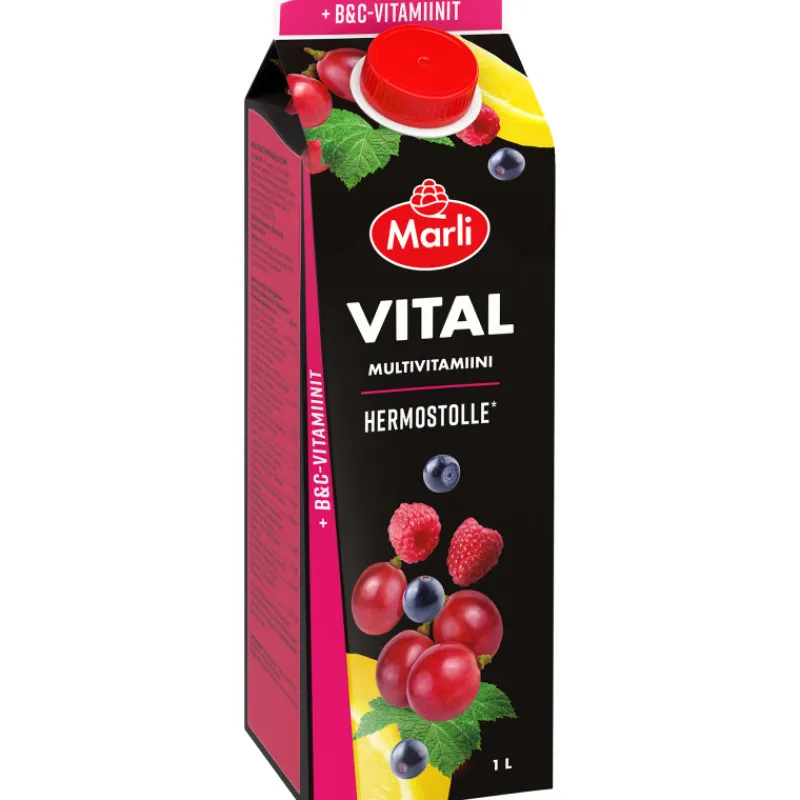 multivitamiini-b-c-vitamiin-bYbyXltc-0.webp Marli Vital Mehut, Mehutiivisteet Ja Glögit^Multivitamiini + B & C -vitamiinit 1 L