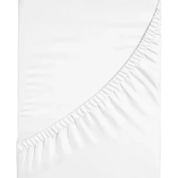 Kotikulta Vuodevaatteet-Muotoonommeltu Lakana 180 X 200 X 25 Cm Valkoinen