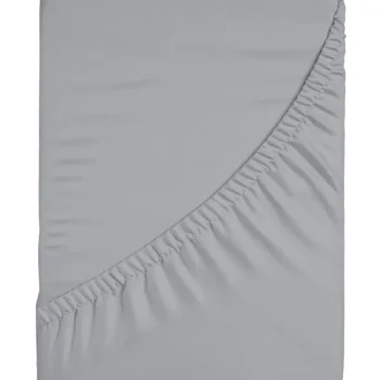 Kotikulta Vuodevaatteet-Muotoonommeltu Lakana 180 X 200 X 25 Cm Harmaa