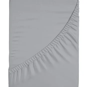 Kotikulta Vuodevaatteet-Muotoonommeltu Lakana 120 X 200 X 25 Cm Harmaa