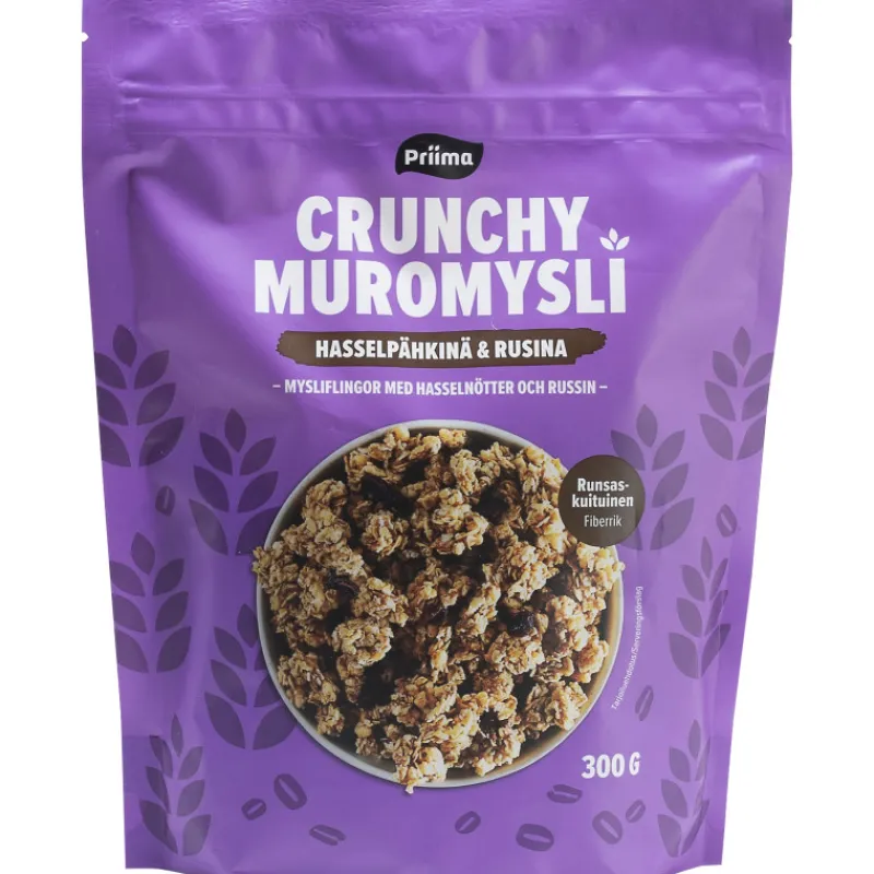 muromysli-priima-300-g-crunchy-fGExUBaM-0.webp Priima Myslit^Muromysli 300 G Crunchy Hasselpähkinä