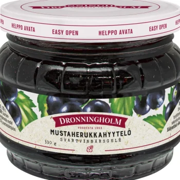 Dronningholm Hillot, Marmeladit Ja Kiisselit^Mustaherukkahyytelö 330 G