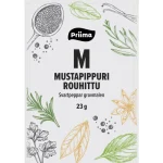Priima Mausteet Ja Liemivalmisteet^Mustapippuri 23 G, Rouhittu