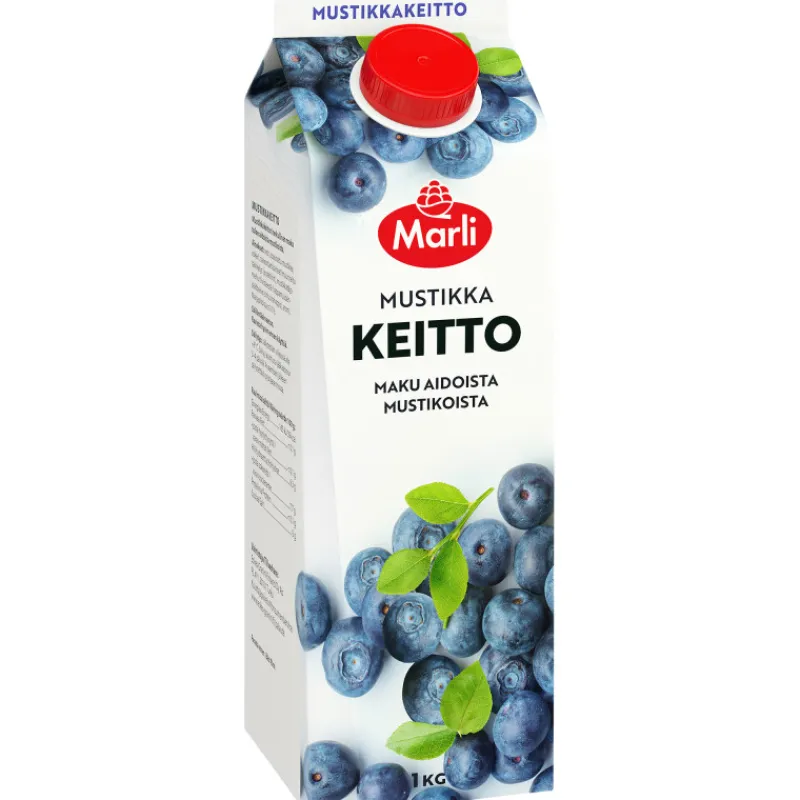 mustikkakeitto-marli-1-kg-HVXnzAbc-0.webp Marli Hillot, Marmeladit Ja Kiisselit^Mustikkakeitto 1 Kg