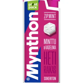 Mynthon Karkit^30 G Zip Mint Vadelma 2-layer