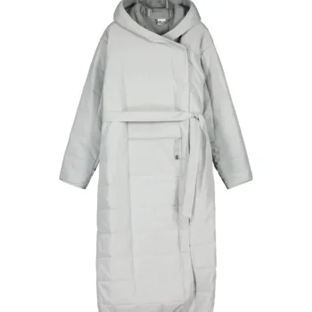 Pola Naisten Uima-asut Ja Rantavaatteet^Naisten Avantouintitakki Hiutale Harmaa