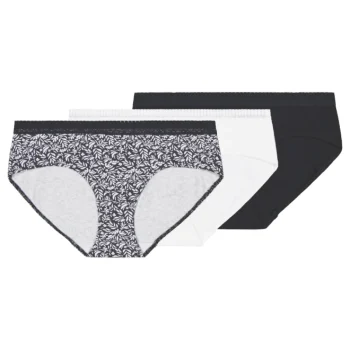 Pola Naisten Alusvaatteet^Naisten Hipster-alushousut Dannie Puuvilla Lehvät 3 Kpl