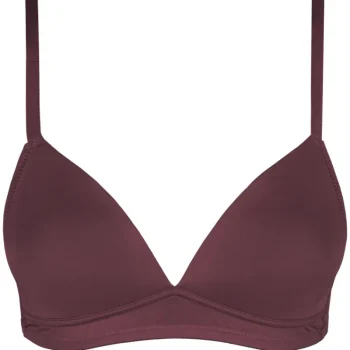 Pola Naisten Alusvaatteet^Naisten Kaarituettomat Rintaliivit Ditta Tummanpunainen
