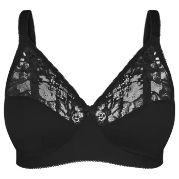 Pola Plus Naisten Alusvaatteet^Naisten Kaarituettomat Rintaliivit Dosya Minimizer Musta