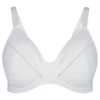 Pola Plus Naisten Alusvaatteet^Naisten Kaarituettomat Rintaliivit Dorisa Valkoinen
