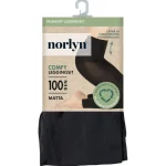 Norlyn Naisten Sukat Ja Sukkahousut-Naisten Leggingsit Comfy 100 Den Musta
