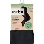 Norlyn Naisten Sukat Ja Sukkahousut-Naisten Leggingsit Comfy Musta