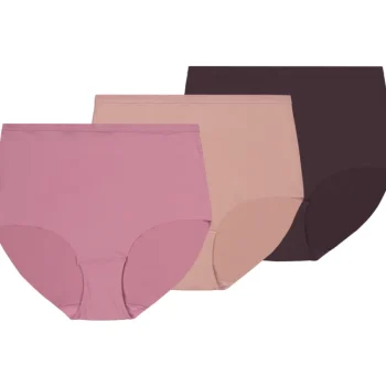 Pola Naisten Alusvaatteet^Naisten Maxi-alushousut Delia Micro Laser Cut 3 Kpl/pkt