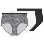 Pola Naisten Alusvaatteet^Naisten Maxi-alushousut Dannie Puuvilla Lehvät 3 Kpl