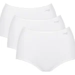 Sloggi Naisten Alusvaatteet^Naisten Maxi-alushousut Pure Comfort, 3 Kpl/pkt Valkoinen