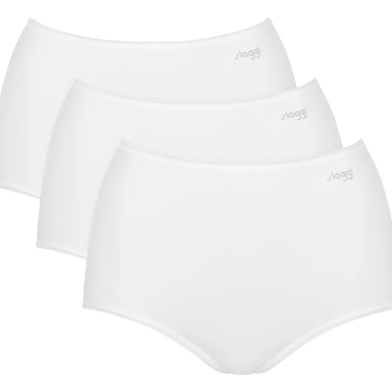 naisten-maxi-alushousut-sloggi-IZxCzzBB-0.webp Sloggi Naisten Alusvaatteet^Naisten Maxi-alushousut Pure Comfort, 3 Kpl/pkt Valkoinen