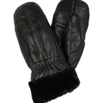 Mutka Naisten Asusteet-Naisten Nahkarukkaset 1 Pr/pkt Musta