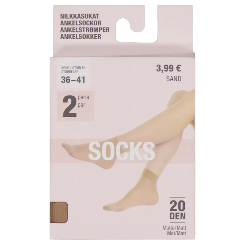 naisten-nilkkasukat-pola-20-de-WCyMmBog-0.webp Pola Naisten Sukat Ja Sukkahousut-Naisten Nilkkasukat 20 Den Ruskea 2 Pr/pkt