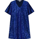 Nordic Tricot By Ivana Helsinki Nordic Tricot By Ivana Helsinki-Naisten Paljettimekko Nordic Tricot Eine Sininen