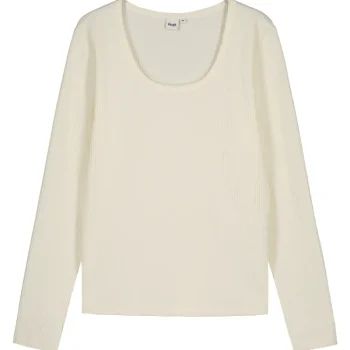 Pola Pola-Naisten Pitkähihainen Ribbitrikoopaita Jenna