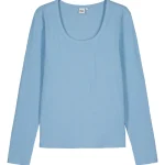 Pola Pola-Naisten Pitkähihainen Ribbitrikoopaita Jenna