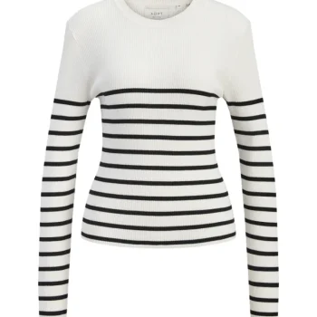 Adpt Naisten Paidat^Naisten Ribbineulepusero Trine O-Neck Knit Pullover