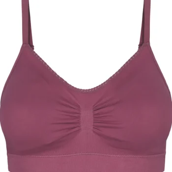 Pola Naisten Alusvaatteet^Naisten Saumattomat Rintaliivit Dia Viininpunainen