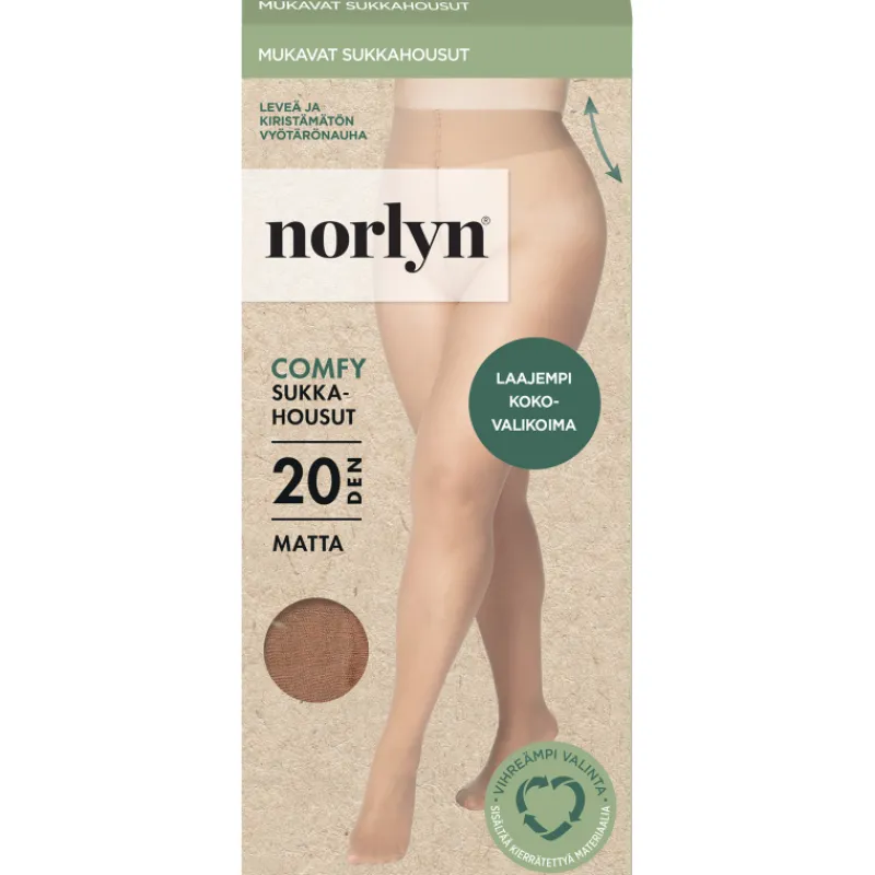 naisten-sukkahousut-norlyn-com-FRqoAvWp-0.webp Norlyn Naisten Sukat Ja Sukkahousut-Naisten Sukkahousut Comfy 20 Den Vaaleanruskea