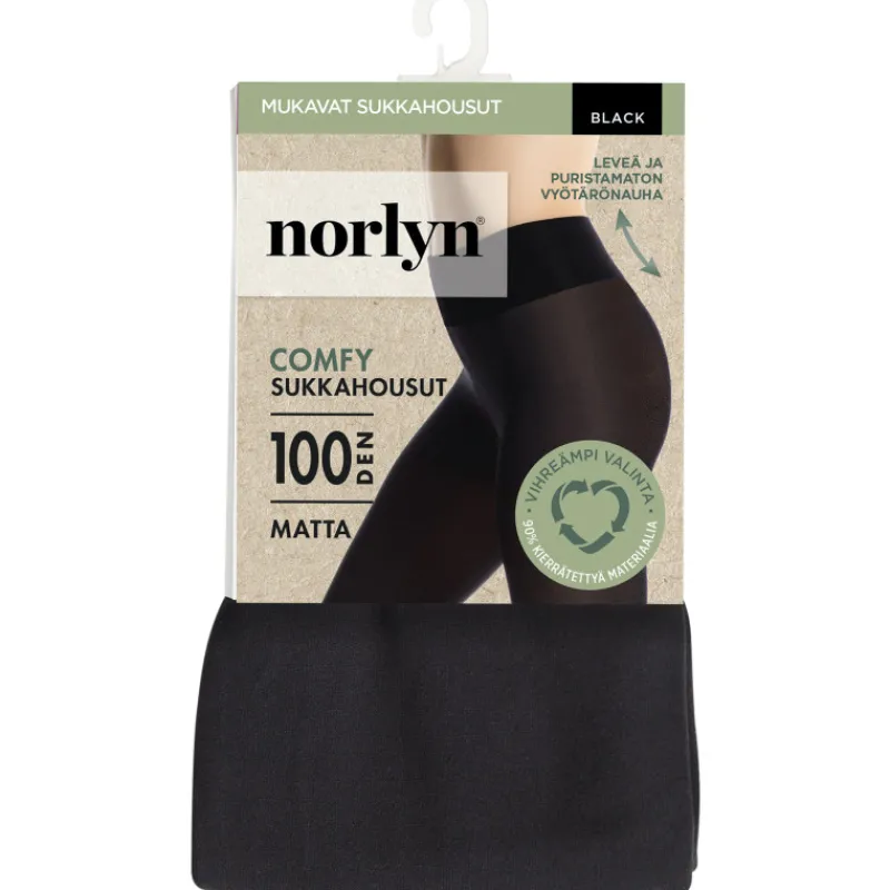naisten-sukkahousut-norlyn-com-WrxQmpDx-0.webp Norlyn Naisten Sukat Ja Sukkahousut-Naisten Sukkahousut Comfy 100 Den Musta