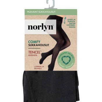 Norlyn Naisten Sukat Ja Sukkahousut-Naisten Sukkahousut Comfy Musta