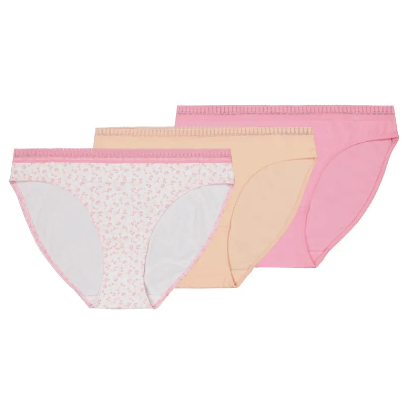 naisten-tai-alushousut-pola-da-ZryxFFgB-0.webp Pola Naisten Alusvaatteet^Naisten Tai-alushousut Dannie Puuvilla Lehvät 3 Kpl