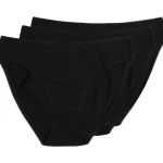 Pola Naisten Alusvaatteet^Naisten Tai-alushousut Dona 3 Kpl/pkt Musta