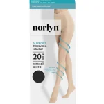 Norlyn Naisten Sukat Ja Sukkahousut-Naisten Tukisukkahousut Support 20 Den Musta