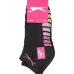 Slazenger Naisten Sukat Ja Sukkahousut-Naisten Urheilusukat 3 Pr/pkt, Eri Värivaihtoehtoja Musta