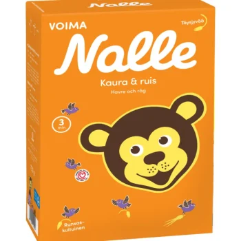 Nalle Hiutaleet Ja Ryynit^Kaura & Ruis 750 G