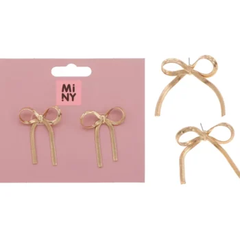 Miny Korut Ja Kellot^Nappikorvakorut Rusetti